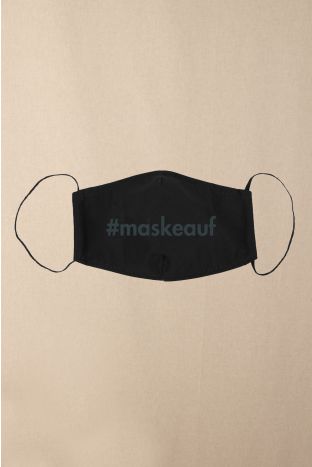 Gesichtsmaske Maske Auf Black
