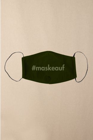 Gesichtsmaske Maske Auf Olive